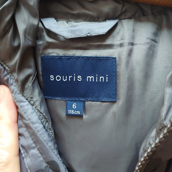 **ALMOST NEW**Souris mini Puffer vest Jacket for girls - Picture 4 of 5